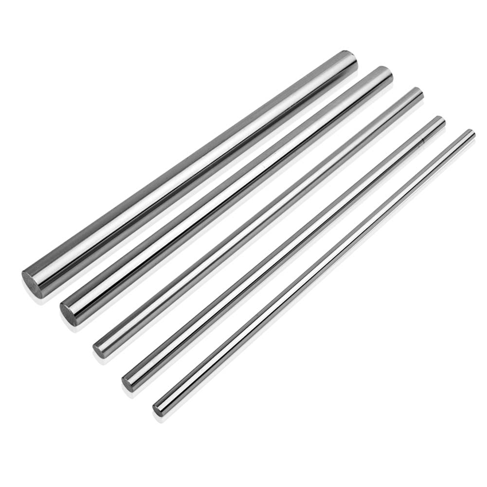 2er-Pack Linearwelle 8 Mm X 100 Mm – Präzise Rundstange Aus Stahl, Für Linearlager & Führungen Im Maschinenbau