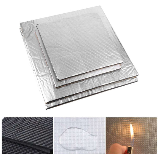 2 Stück 3D-Drucker-Plattform-Heizbett-Isolierung, Schaumstofffolie, Selbstklebende Isoliermatte, Hotbed Thermo-Pad, Reduzierter Stromverbrauch, Reduzierte Heizzeit