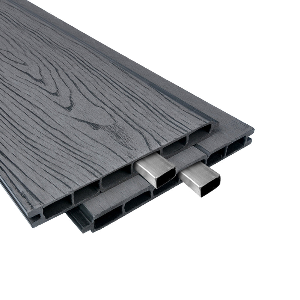 WPC Zaun Sichtschutzzaun Farbe - Euroharry GmbH