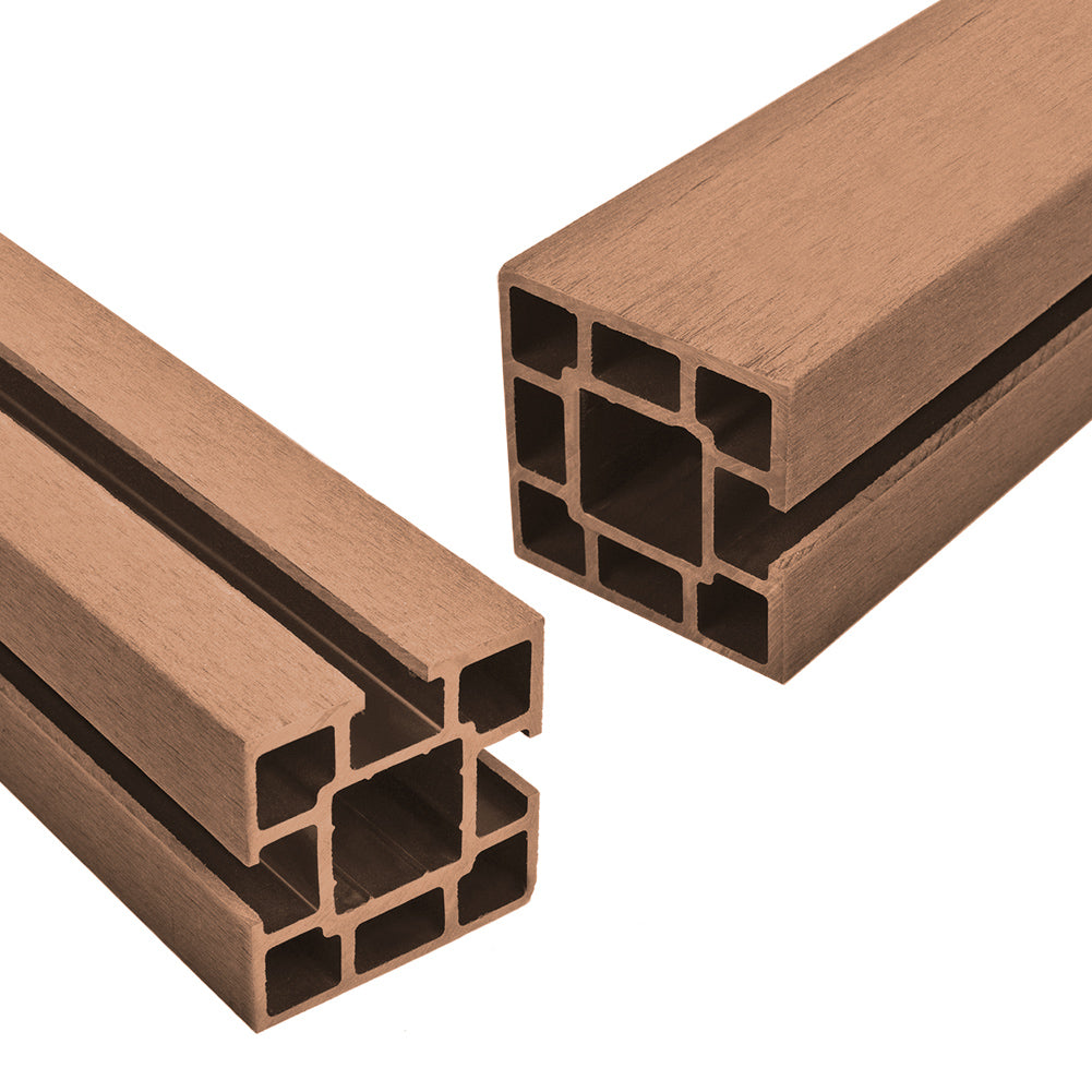 WPC Zaun Sichtschutzzaun Farbe - Euroharry GmbH