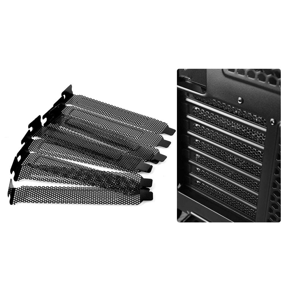 20mm x 120mm Schwarz PCI Slot slotblech Abdeckung Hartstahl Staubfilter Abdeckplatte PCI Slot Cover mit Schrauben - Euroharry GmbH