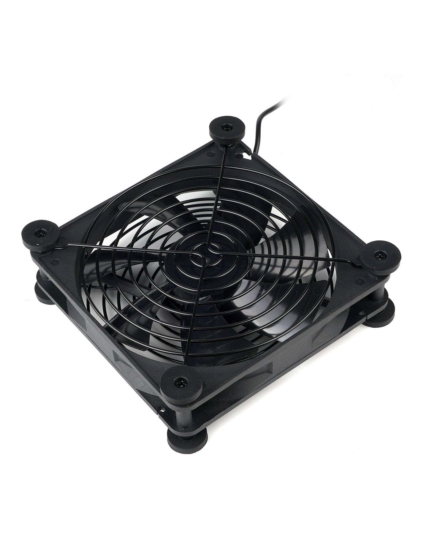 USB Fan 140mm Silent fan with USB DC 5V/0.3A mini fan with metal grill protection housing fan 140mm to PC/TV box/receiver/AV cabin/PS4/router