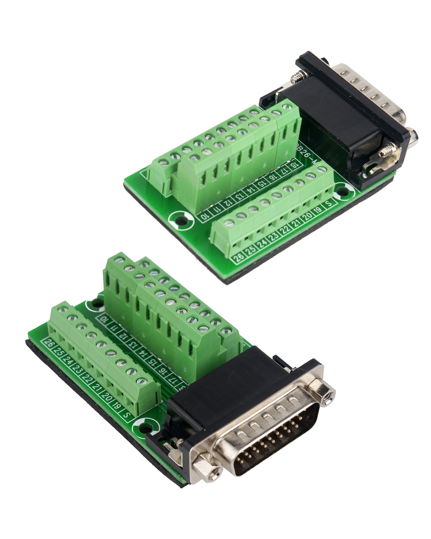 DB26 Stecker zum Klemmenblock RS232 Breakout Board Signal Klemmenblock Modul