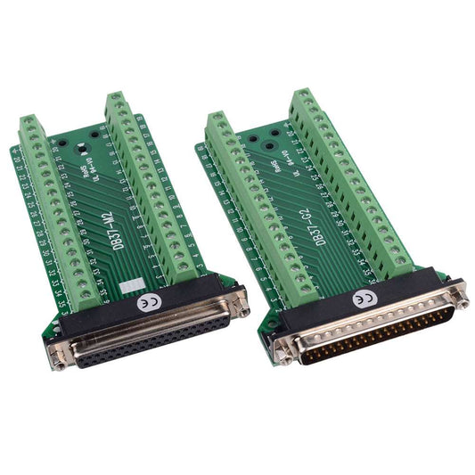DB37-Buchse + Stecker D-SUB 2Row 37Pin Breakout-Anschluss - Euroharry GmbH