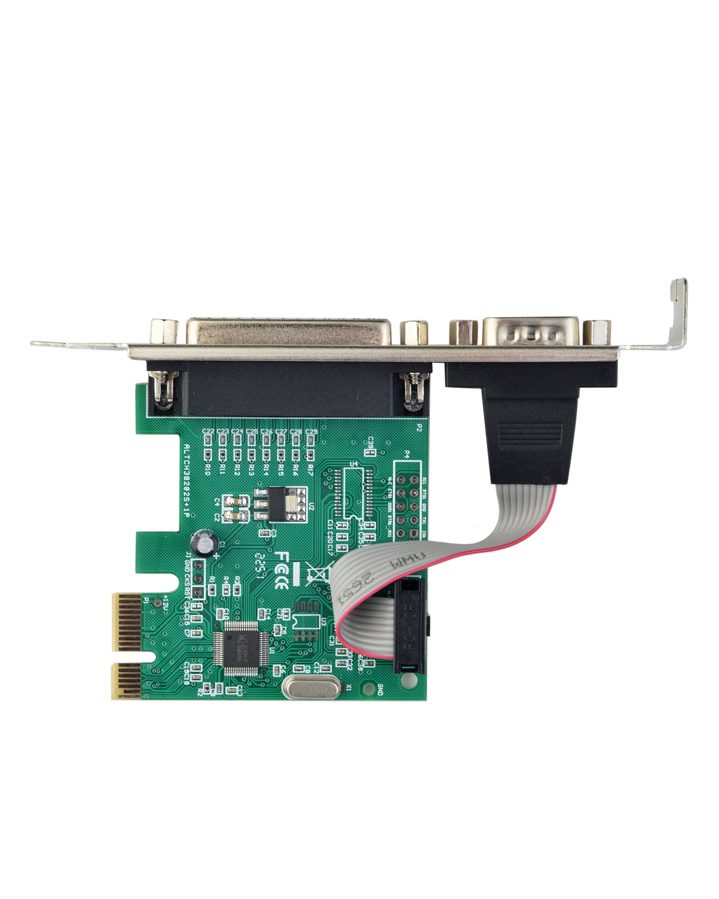 DB25 Parallel Port LPT Printer DB9 RS232 zu to PCI-E PCI Express Card Adapter Converter WCH Chipsatz