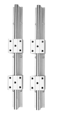 3D Zubehör| SBR12 SBR16 SBR20 SBR25 Linearführung Gleitschiene+4 Stück Linearblock SBR12UU SBR16UU SBR20UU SBR25UU CNC 3D-Drucker SBR-2