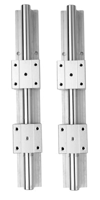 3D Zubehör| SBR12 SBR16 SBR20 SBR25 Linearführung Gleitschiene+4 Stück Linearblock SBR12UU SBR16UU SBR20UU SBR25UU CNC 3D-Drucker SBR-2