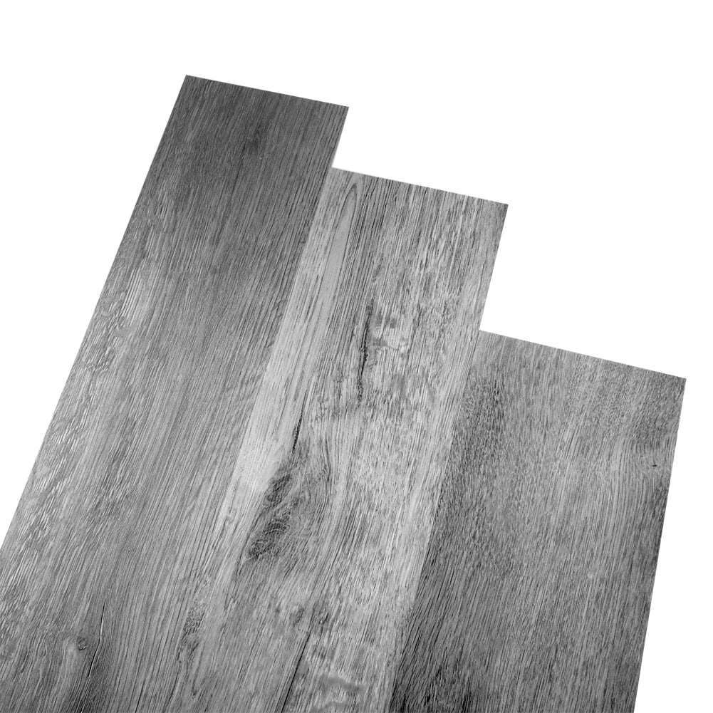 7 Stück 0,98m² PVC Vinyl-Bodenbelag Laminat Dielen 2mm Geklebte Vinylboden Designboden Fußböden Wasserfest/Rutschfest
