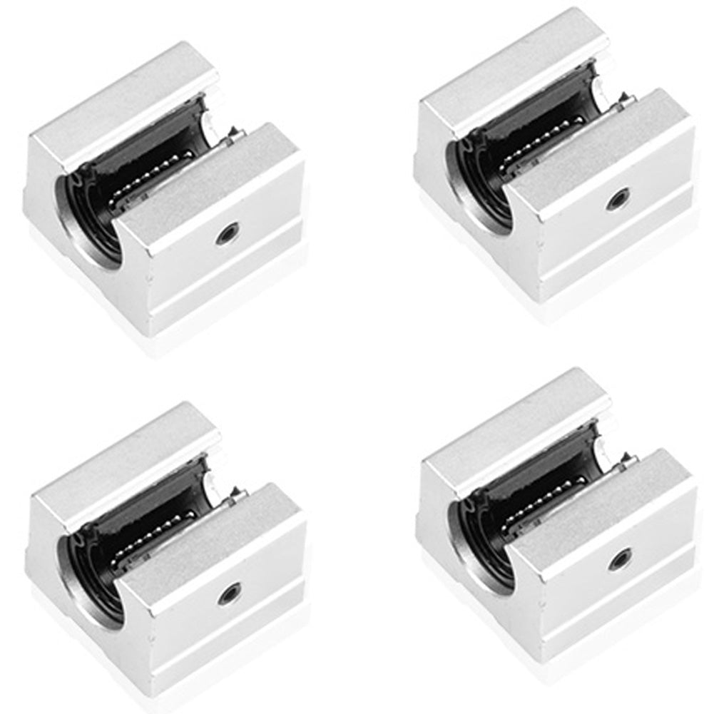 4 Stücke Aluminium Linearlager CNC Teile Öffnen Linearkugellager Gleitblock fürür Linearschiene - Euroharry GmbH
