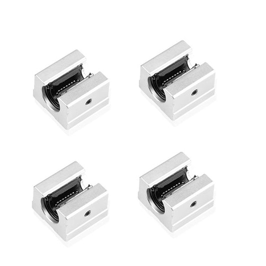 4 Stücke Aluminium Linearlager CNC Teile Öffnen Linearkugellager Gleitblock fürür Linearschiene - Euroharry GmbH