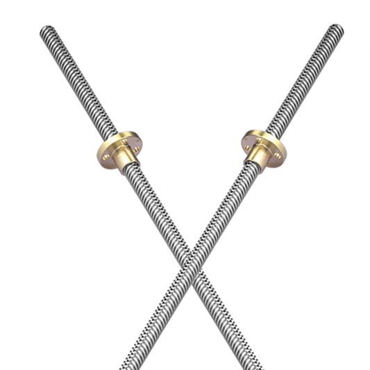 3D Zubehör| T8 Gewindespindel Stange Lineare Schiene Stangenwelle Leitspindel+CopperMutter - Euroharry GmbH