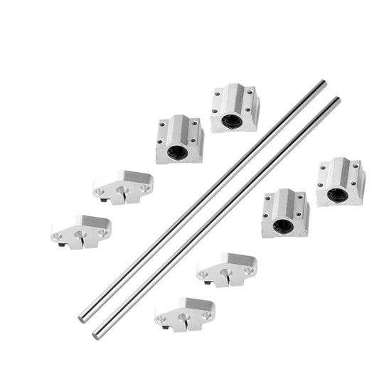 3D Zubehör 100-600mm Ø8 Linearführung/H-Lagerblock/V-Lagerblock/Lager Set Linearachse Welle 8mm Präzisionswelle Linearwelle - Euroharry GmbH