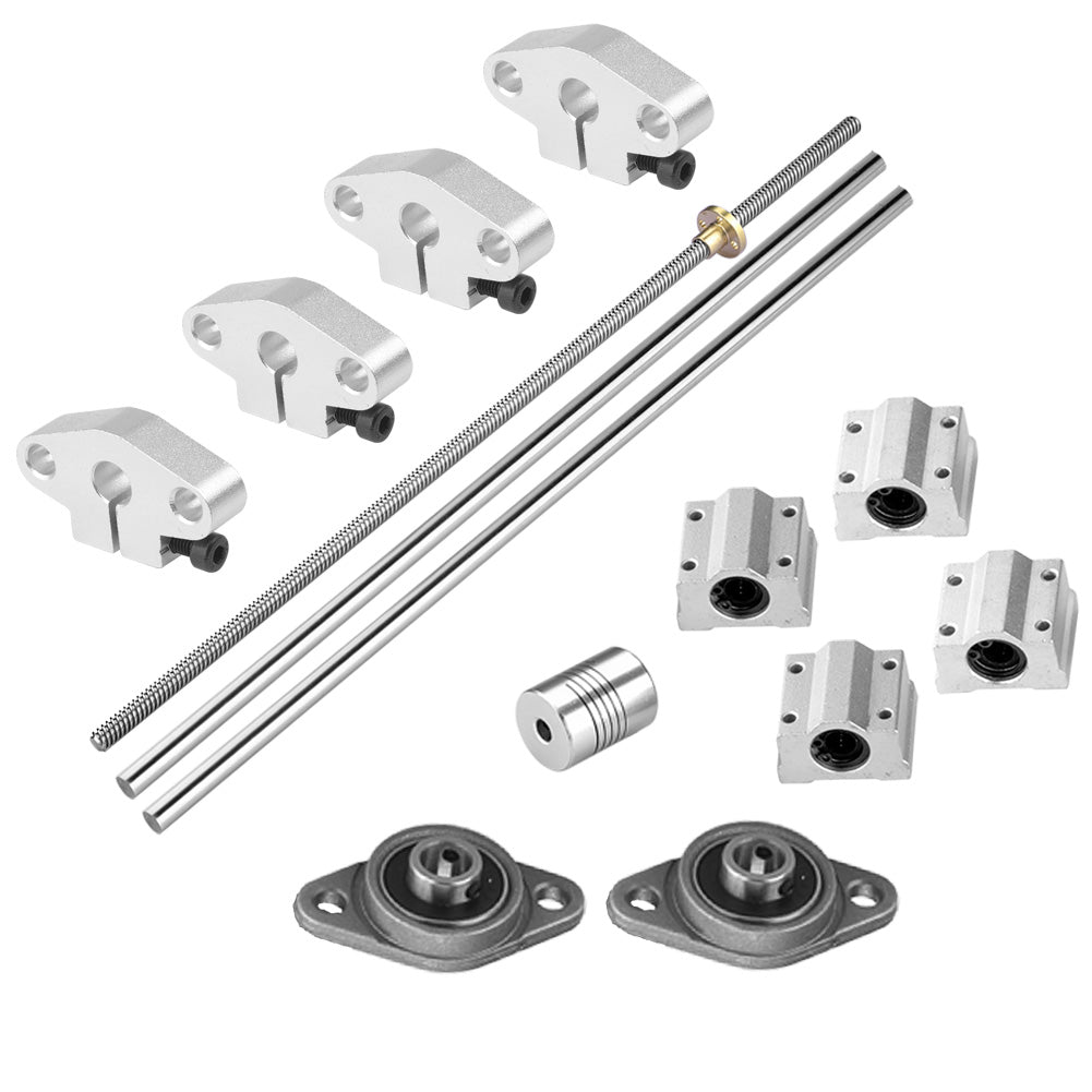 3D Zubehör| T8 Leitspindel + Φ8mm Linearführung 100mm-600mm CopperNut Wellenkupplung Für 3D - Euroharry GmbH