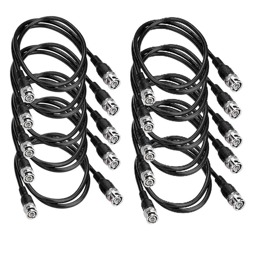 1m BNC Stecker auf Stecker für RG59 CCTV Kamera Koaxial Adapter Kabel - Euroharry GmbH
