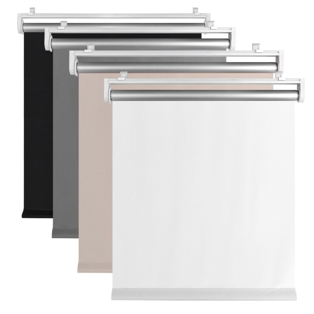 Schnurloses Thermorollo Klemmfix Rollo Verdunkelungsrollo Silberbeschichtung lichtundurchlässig Sichtschutz für Fenster & Türen - Euroharry GmbH