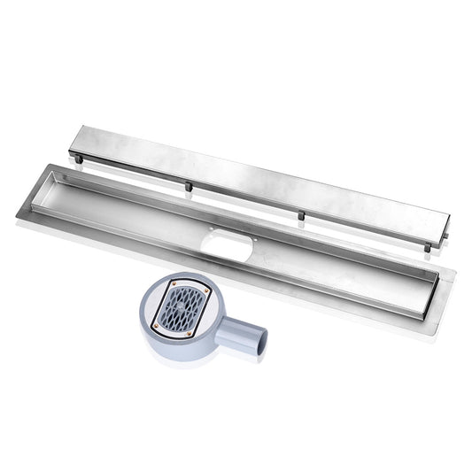 Edelstahl Duschrinne Bodenablauf Abflussrinne -360° Befliesbar - Euroharry GmbH