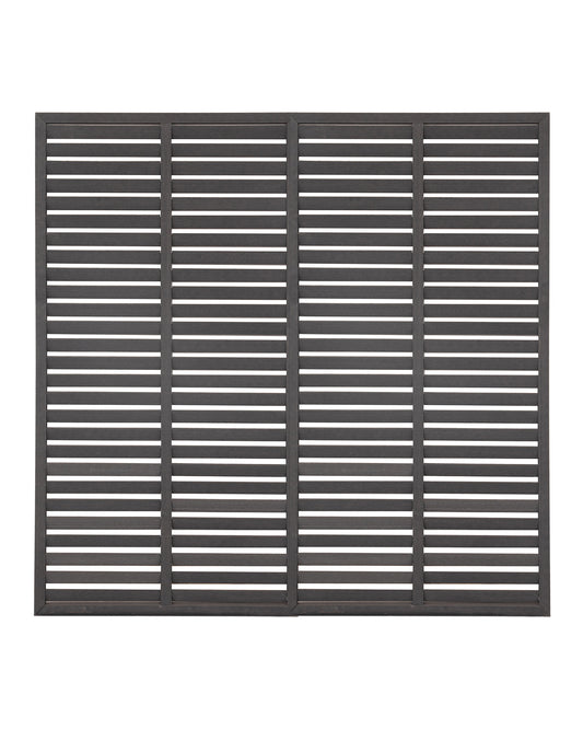 Lamellenzaun WPC 170x170 cm Gartenzaun Sichtschutz Windschutz