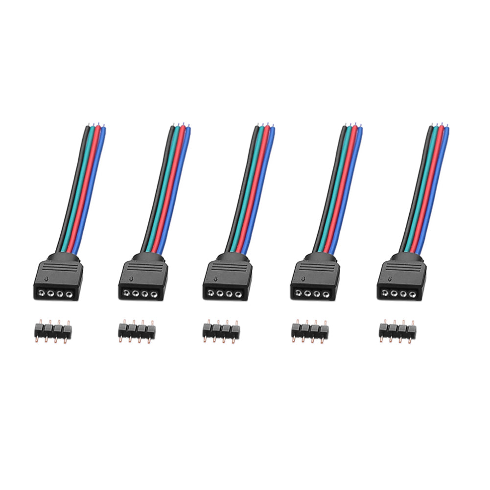 Schnellverbinder Verbinder Adapter für LED RGB Stripe 5050 KABEL Connector - Euroharry GmbH