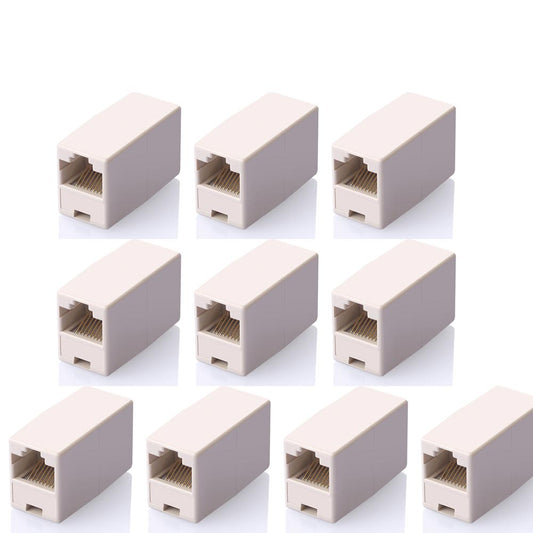 Cat5 Cat5e RJ45 Kupplung 8P8C Netzwerkkabel Verbinder Buchse auf RJ45 Buchse - Euroharry GmbH