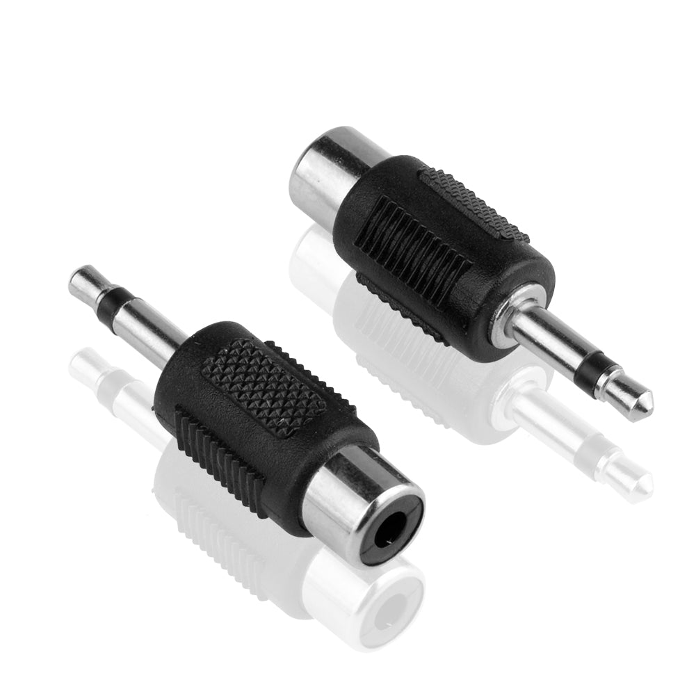 5 Stück 3.5 mm (1/8 Zoll) Stecker zu/auf Mono-Cinch-Buchse Adapterbuchse - Euroharry GmbH