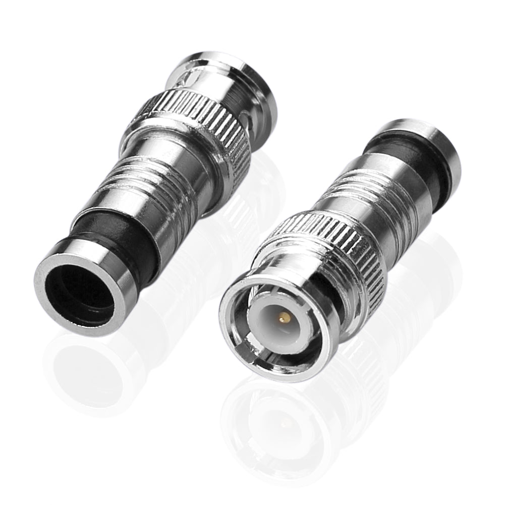 5 Stück BNC Kompressions-Crimp-Stecker für RG59 Videokabel mit Gold-Pin - Euroharry GmbH