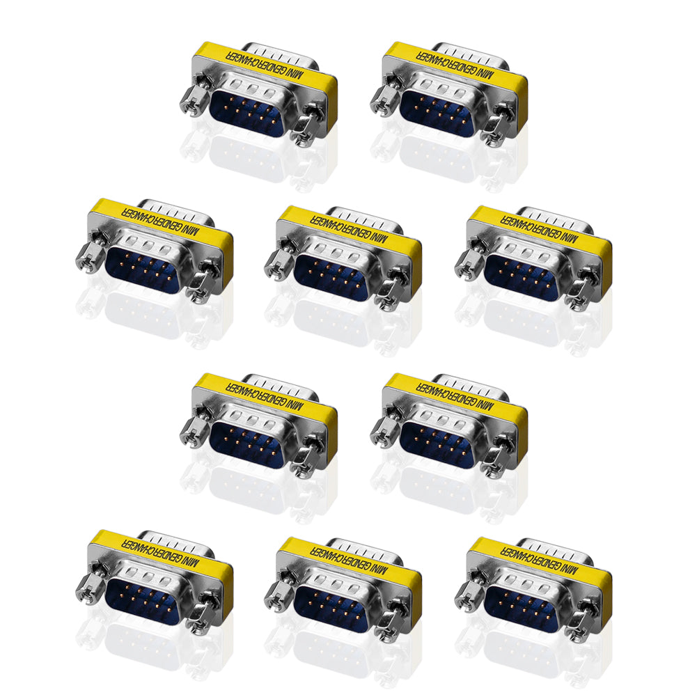 Gender Changer DB9 9 Pin Seriell RS232 D-SUB-Gender Konverter Buchse auf Buchse - Euroharry GmbH