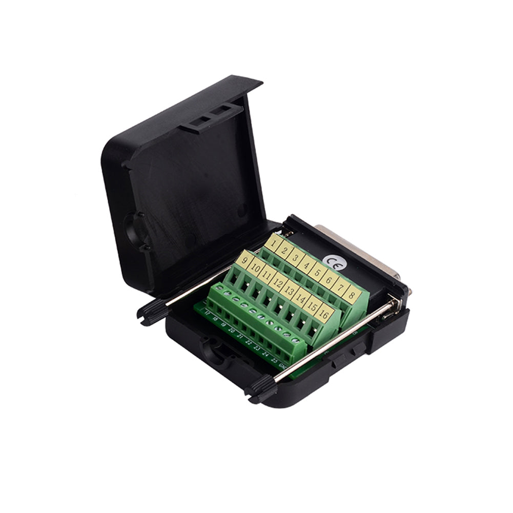 DB25 25-poliger Steckeradapter DB25-G1 Anschlussklemme Kunststoffabdeckung - Euroharry GmbH