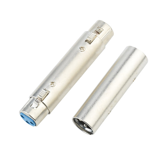 XLR Stecker auf XLR Stecker & Buchse zu Buchse Mann zu Mann weiblich zu weiblich 3Pin Extend Adapter für Audio mikrofon Video-Konverter - Euroharry GmbH