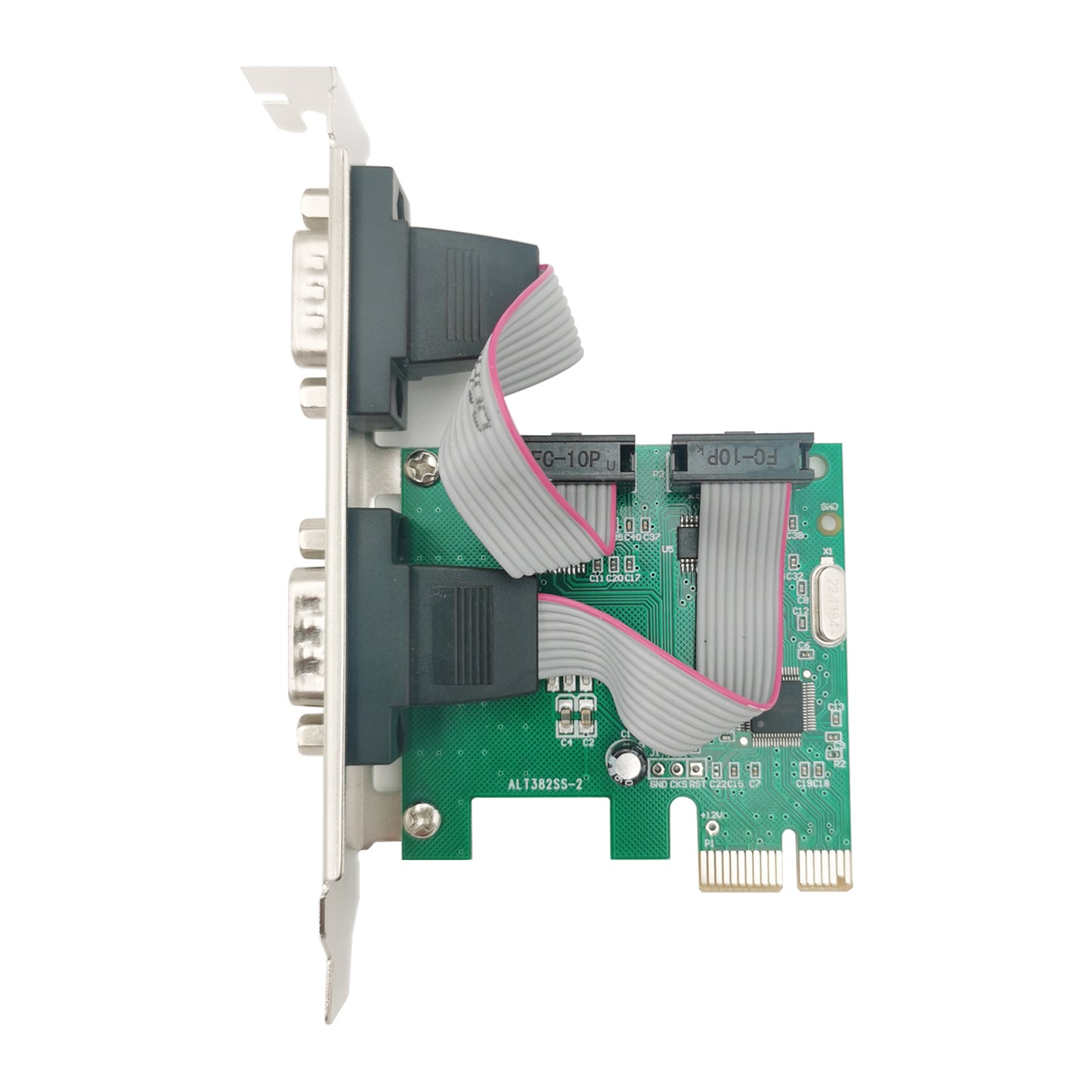 PCI-Express PCI-E Dual RS-232 Serial Port PCI-E 2 Port DSUB9 DB9 seriell Controller COM RS232 Karte Adapter PCI-E PCI Express Card-Adapter-Konverter - Euroharry GmbH