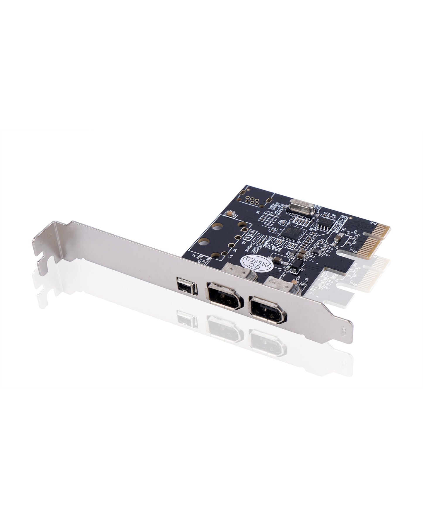 Desktop PCI-E Expresskarte Express Card FireWire PCI Express Schnittstellenkarte 1394a IEEE1394 Controller Erweiterungskarte mit 4 zu 6-Pin Kabel - Euroharry GmbH