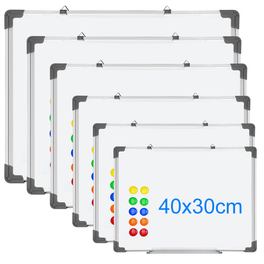 Whiteboard Magnetwand mit Alurahmen Magnetisch Whiteboard und Magnettafel Weiß Lackiert - Euroharry GmbH