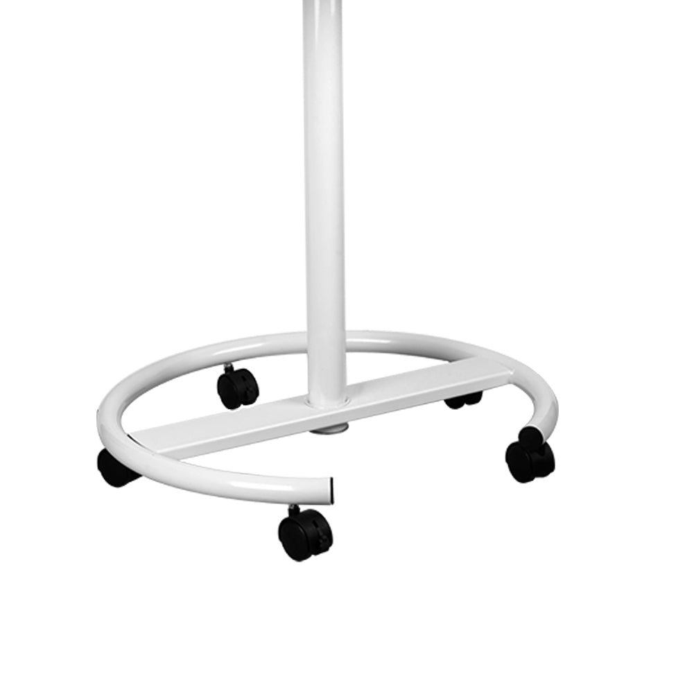 Whiteboard Flipchart Magnetwand mit Alurahmen Magnetisch Whiteboard und Magnettafel Lackiert WhiteBoard + Mobile Ständer Einstellbar drehbar