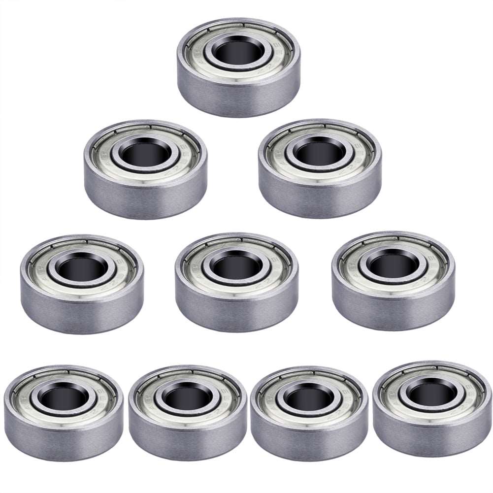 10 Stück 624zz Roller Rolling Skate Miniatur Kugellager 4 * 13 * 5mm für 3D Drucker