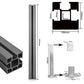 WPC Zaun Sichtschutzzaun Farbe - Euroharry GmbH