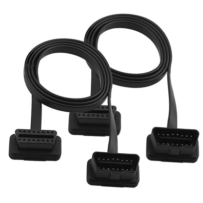 95cm OBD-II OBD2 16Pin Stecker Verlängerung Kabel Stecker auf Buchse Verlängerungskabel Diagnostic- Extender