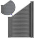 WPC Zaun Sichtschutzzaun Farbe - Euroharry GmbH
