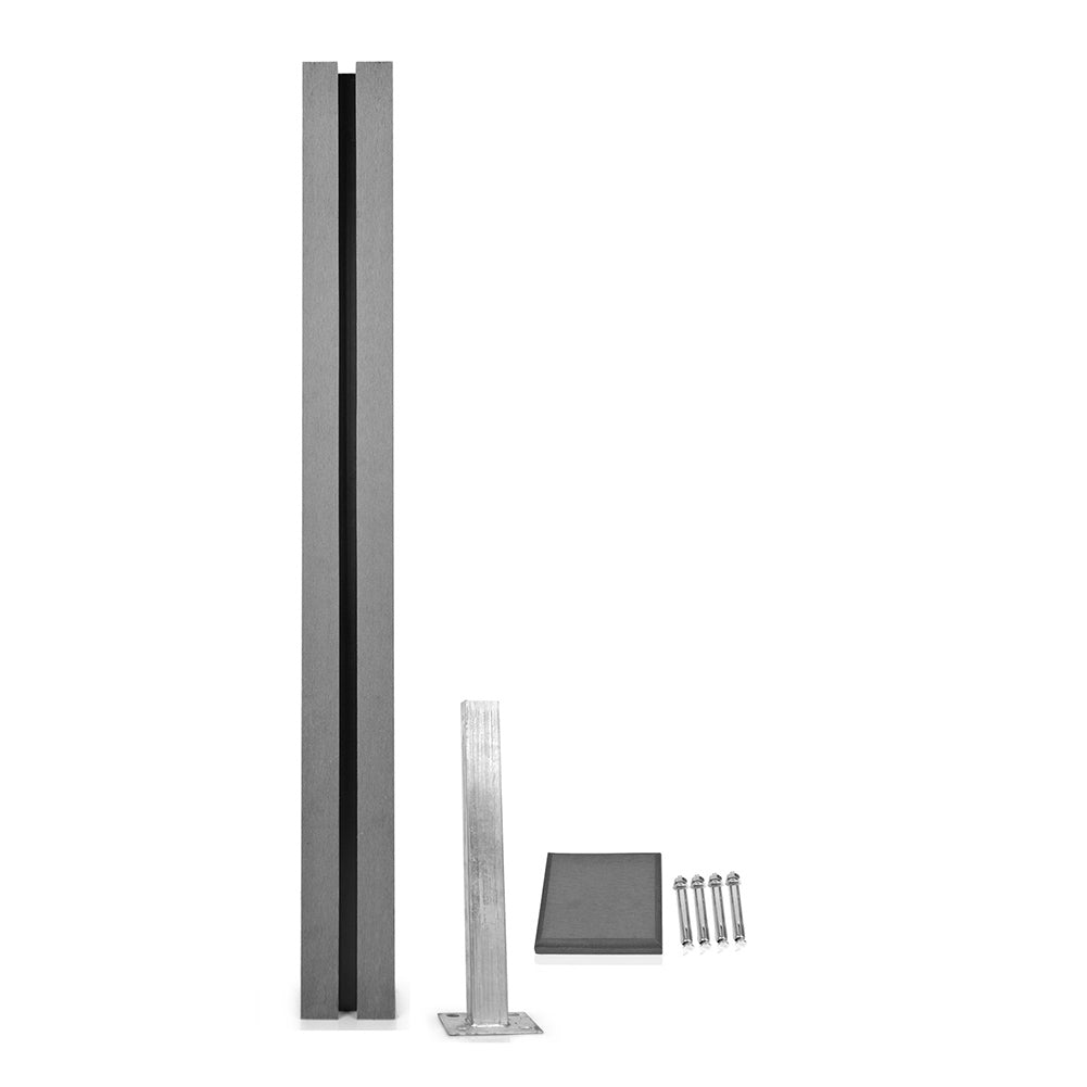 WPC Zaunfeld & Pfosten individuell konfigurierbar | DIY Gartenzaun