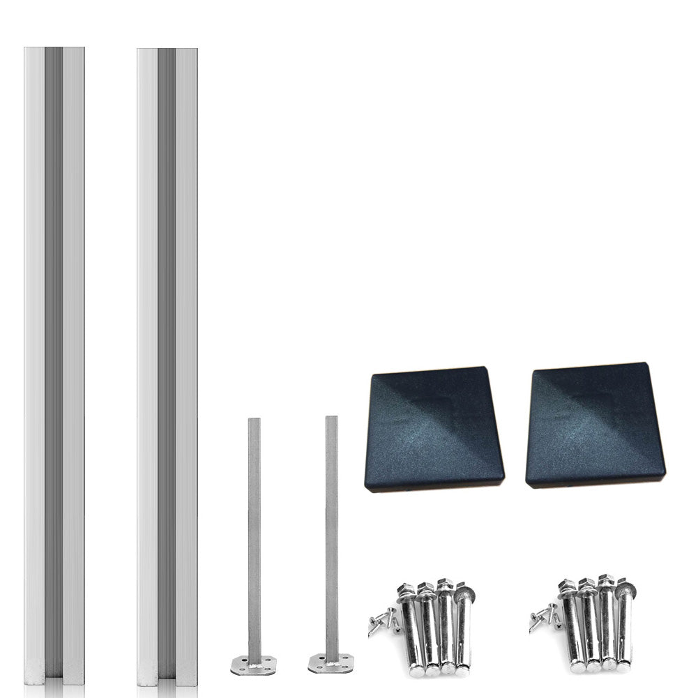 WPC Zaunfeld & Pfosten individuell konfigurierbar | DIY Gartenzaun