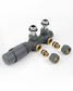 Anschlussgarnitur Mittelanschluss/Radiator Valves Thermostat Für Badheizkörper