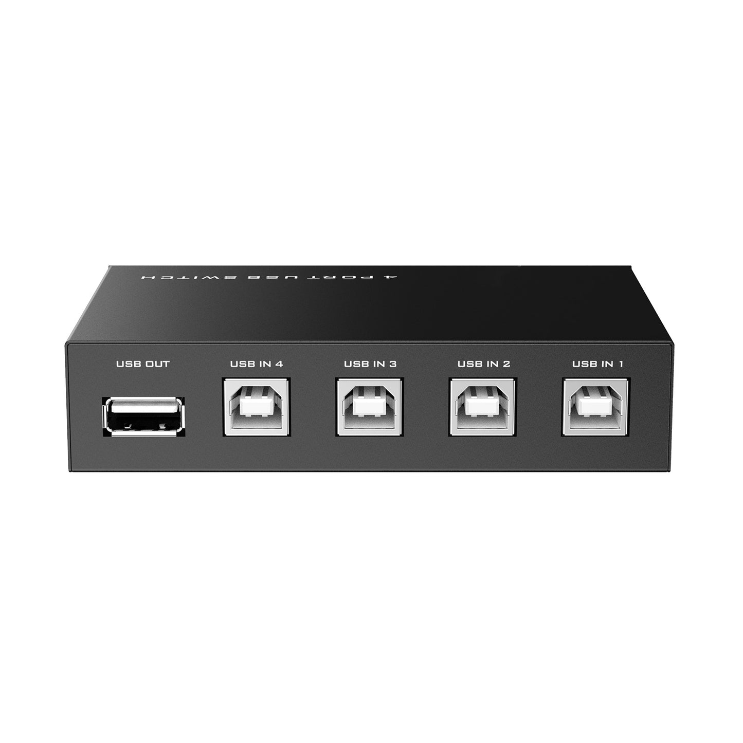 4 Ports USB 2.0 Sharing Switch Switcher Adapterbox für PC-Scanner-Drucker (euroharry)