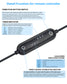 USB 120mm Wohnmobil-Lüftungsventilator , Timer + Geschwindigkeitsregelungssystem, 6 Geschwindigkeitsstufen, IPX5, mit I,  5-12V, geeignet für Wohnmobile, Camper, grau-weiß