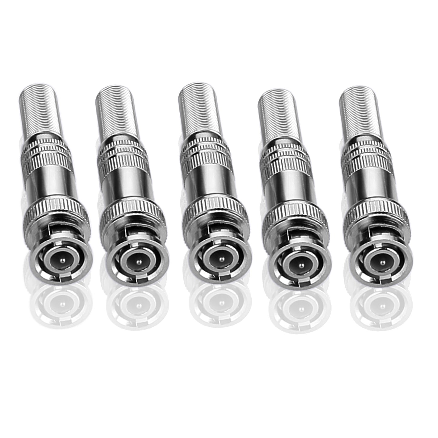 BNC Adapter Stecker für RG59 Koaxial kabel CCTV Kupfer lötanschluss adapter