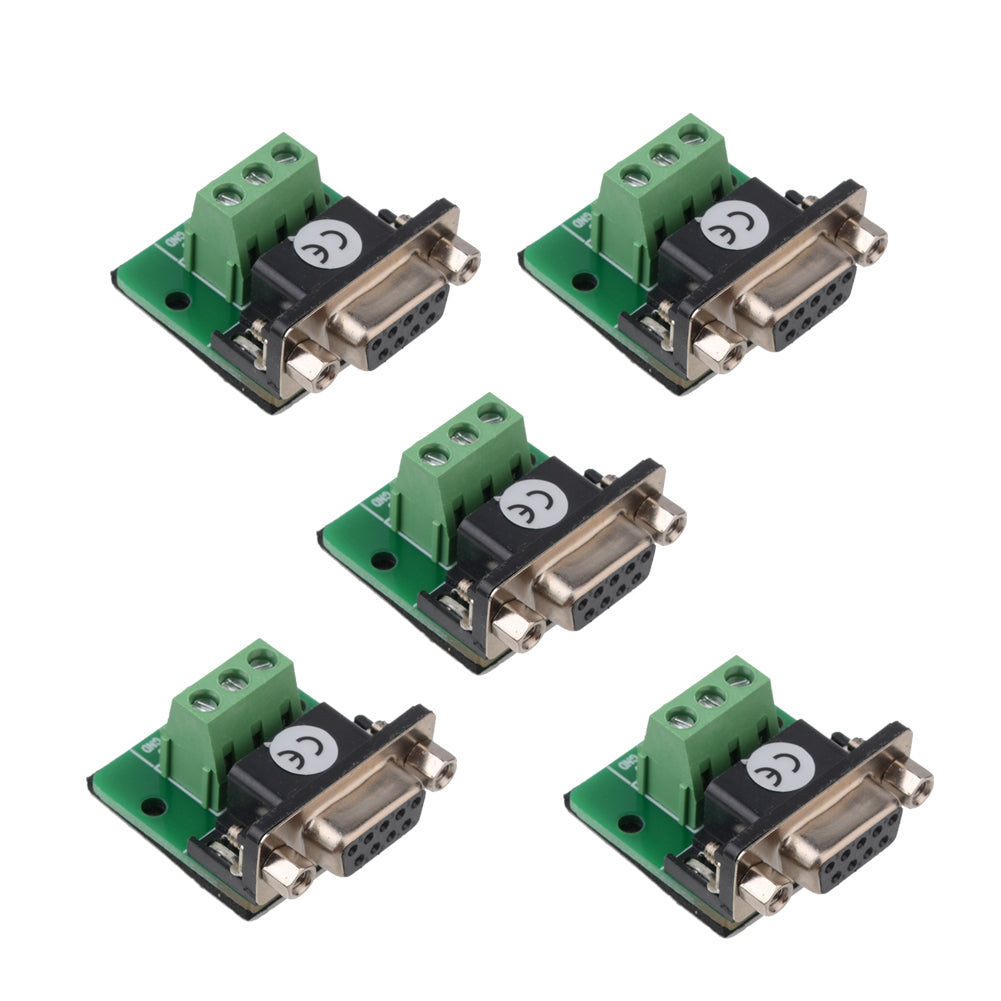 RS232 D-SUB DB9 Stecker Adapter auf Terminal Connector Signalmodul