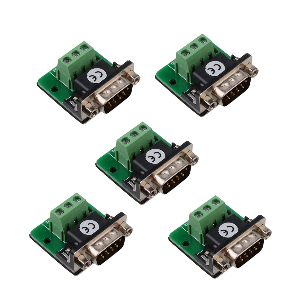 RS232 D-SUB DB9 Stecker Adapter auf Terminal Connector Signalmodul