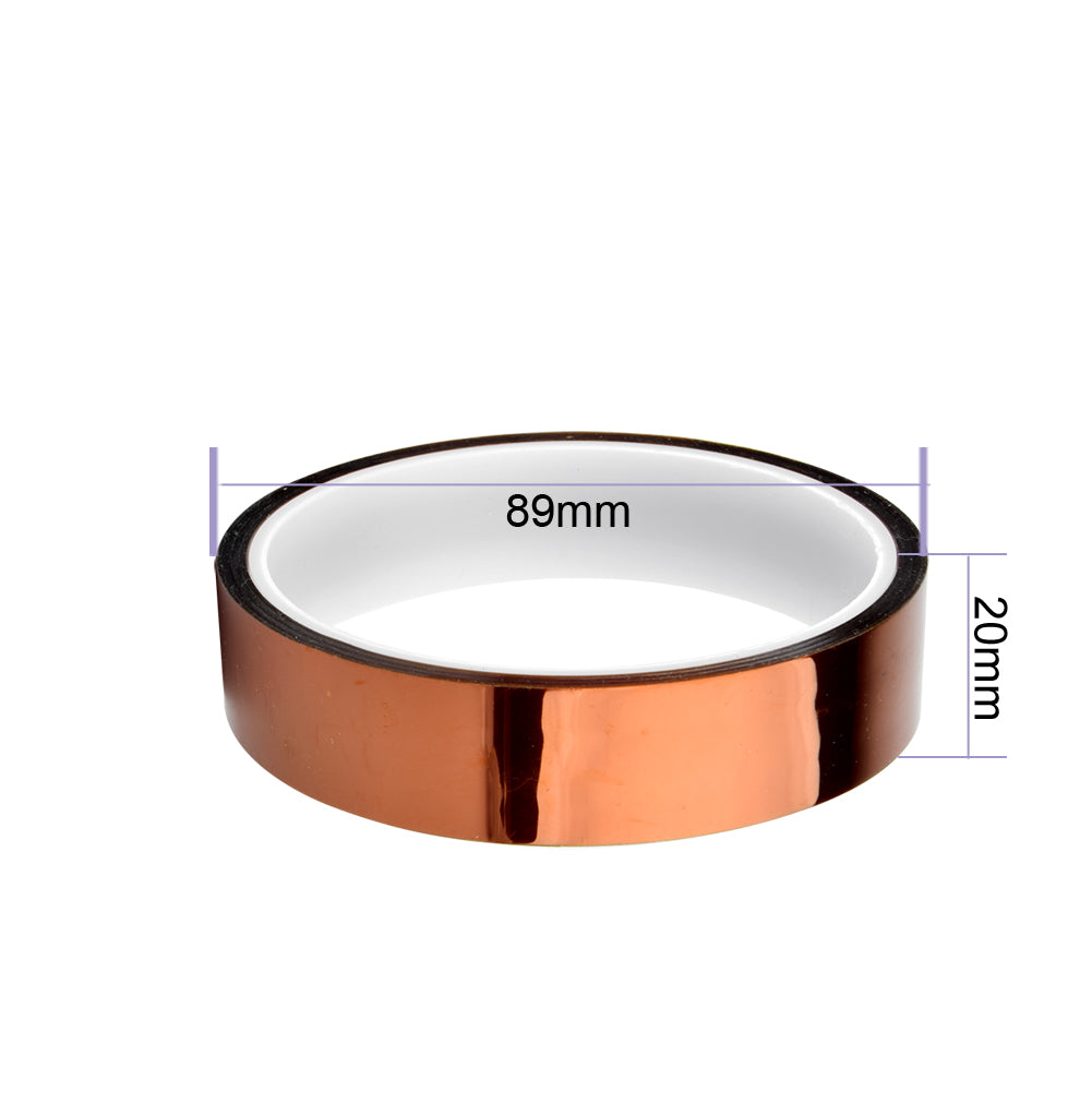 33m 20mm Heat-resistant Tape Polymerize Electronics Insulating Tape Adhesive - Euroharry GmbH