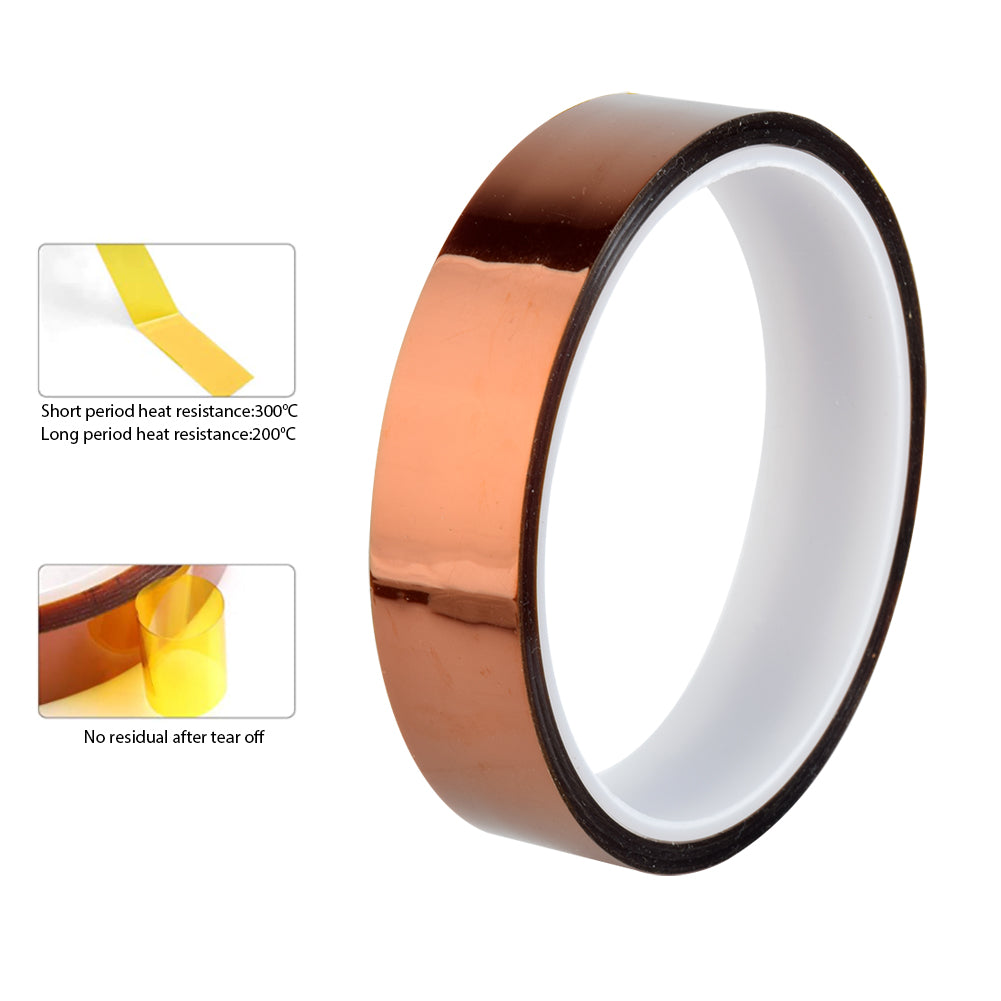 33m 20mm Heat-resistant Tape Polymerize Electronics Insulating Tape Adhesive