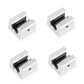 4 Stücke Aluminium Linearlager CNC Teile Öffnen Linearkugellager Gleitblock fürür Linearschiene