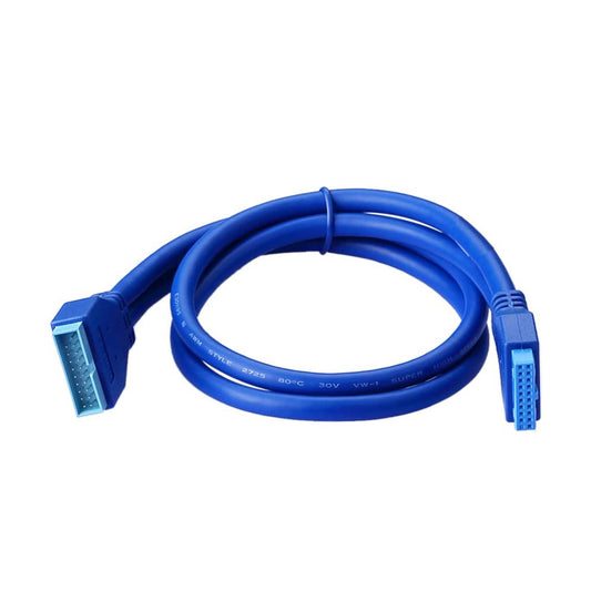 19Pin Stecker auf Buchse M/F USB3.0 Adapterkabel Verlängerung Mainboard intern Kabel - Euroharry GmbH