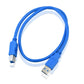 USB 3.0 Druckerkabel USB A Stecker auf USB B Stecker Lade- und Datenkabel - Euroharry GmbH