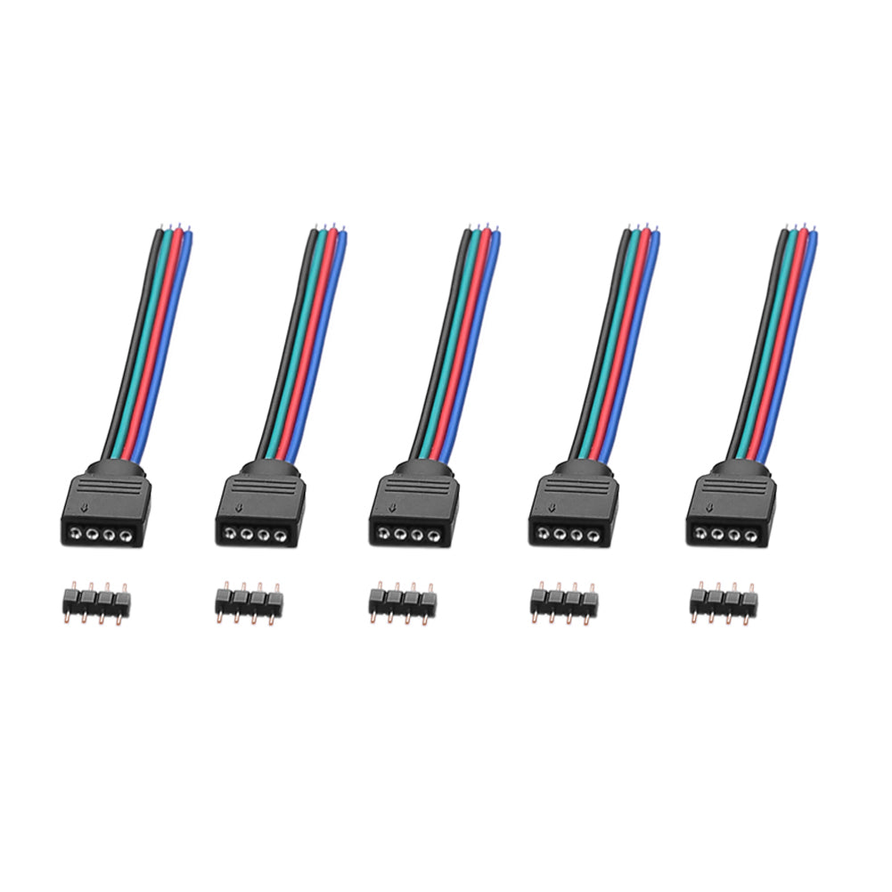 Schnellverbinder Verbinder Adapter für LED RGB Stripe 5050 KABEL Connector